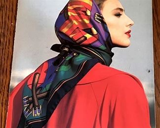 Vintage Hermes “How to Wear Your Hermes Scarf” booklet