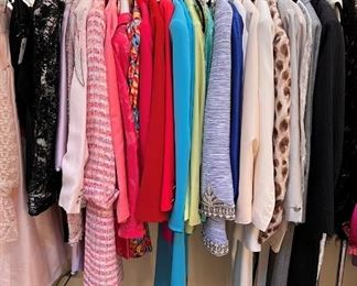 Escada, Mary McFadden, Richard Tyler Couture, Mr. Blackwell….literally 50 or 60 designers represented in this sale