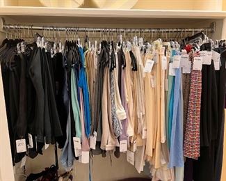 Designer skirts and slacks for women