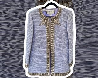 Vintage Mary McFadden beaded jacket