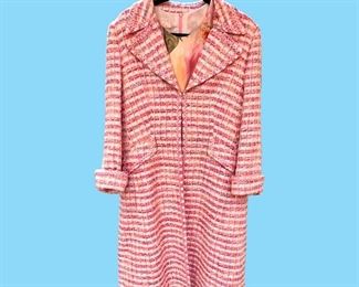 Escada slip dress and coat.  This is gorgeous!