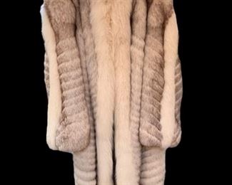 Stunning fur coat with amazing detail