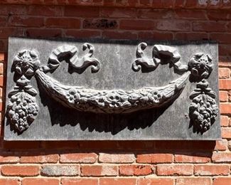 French metal architectural piece