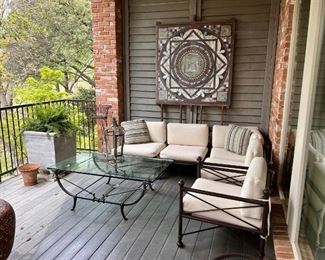 Chairs that form a sectional sofa