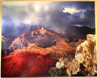 Signed, numbered large image of the Grand Canyon