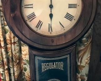 Vintage Regulator Clock 