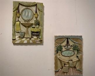 Bathroom Wall Hangings 