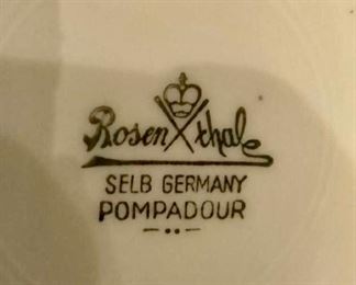 Rosenthale China Set 