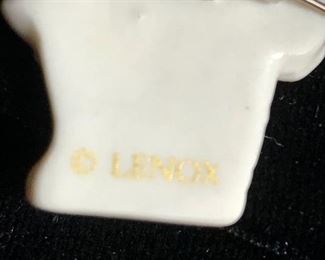 Lenox Snowman Brooch 