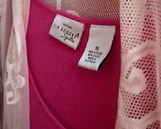 Women's Clothing Size 1X 