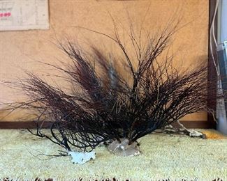 SJP032- Black Coral Bouquet