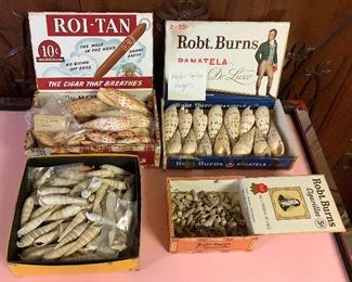 SJP047 Four Boxes Of Shells