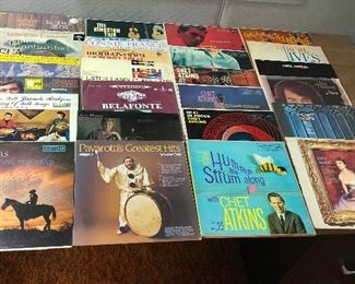 SJP081 Various Vintage Vinyl Records 