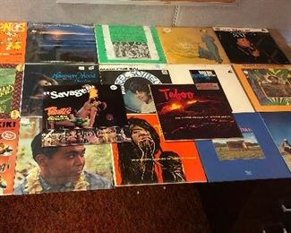 SJP082 Seventeen Vintage Vinyl Hawaiian Records 