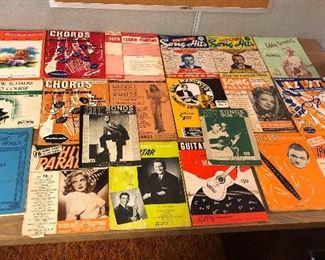 SJP085 Twenty Vintage Music Books