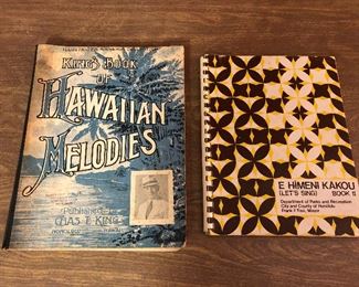 SJP086 Two Vintage Hawaiian Song Books
