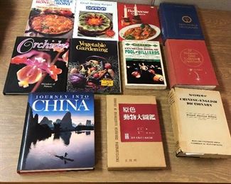 SJP091 Dictionaries, Cookbooks & Reference Books