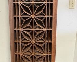 SJP177- Ornate Wooden Room Divider 