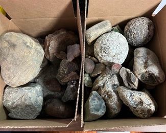 SJP183- (2) Boxes Of Rocks 
