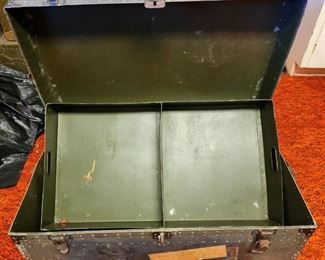 SJP221 Metal Military Foot Locker 