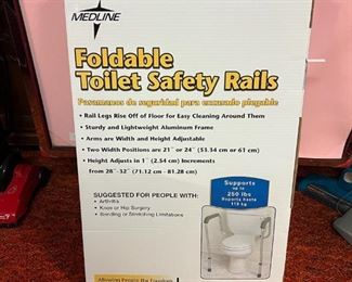 SJP244- Foldable Toilet Safety Rails