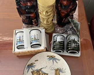 SJP586- Household Carved & Ceremic Decor 