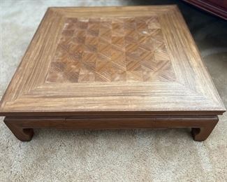 SJP615- Vintage Wooden Low Table