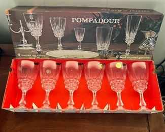 SJP622- (6) Lead Crystal Glasses