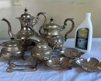 SJP659- Sterling Silver Tea Set