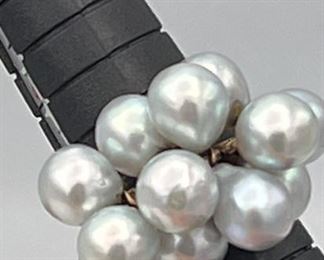 SJP908-14k Gold & Silver Pearl Ring