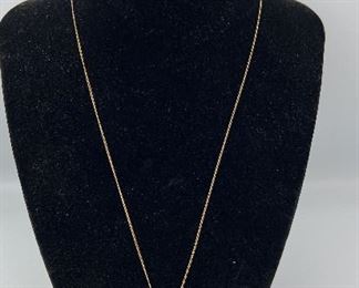 SJP918-14k Gold & Pearl 19.5” Necklace