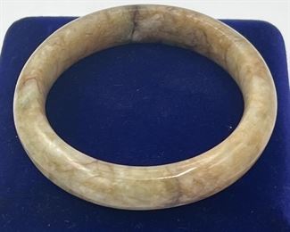 SJP931-Spectacular Jade Bangle Bracelet 