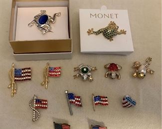 SJP801 Costume Jewelry Brooches