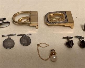 SJP810 Cuff Links, Pins & Belt Buckles