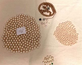 SJP817 Large Batch Of Various Loose Pearls