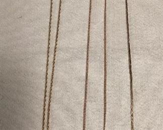 SJP827 Gold Cross & Chain, “D” Pendant & More!