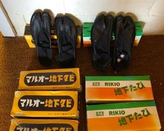 SJP278 Seven Pairs Of Japanese Tabis Shoes