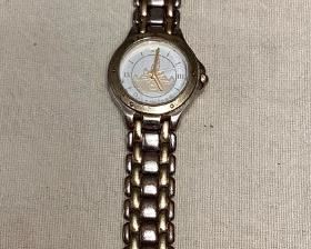 SJP831 Disney Time Works Disneyland Gold Toned Women’s Watch