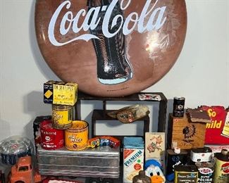 coca cola disney and Indian collectibles 