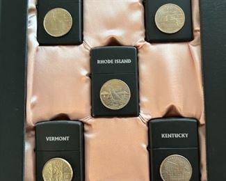 Zippo Lighter State Quarter Volume 3 Collection