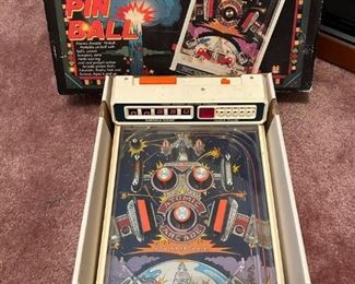 Vintage Atomic Arcade Pin Ball Game