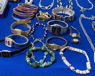 Jewelry, watches, bracelets 