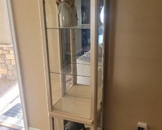 Another curio cabinet