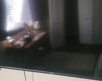 Large, flat screen  TV