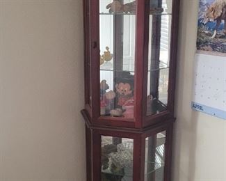 Another curio cabinet