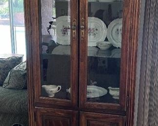 This is a nice medium-sized display cabinet.