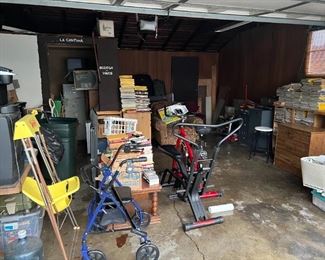 Last but not least, don't miss the garage.  Not much in the way of tools, but there are always a few treasures hiding.