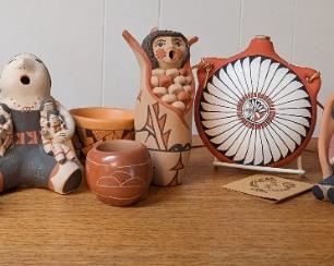 Native American Story Tellers, Canteens, Small Vessels