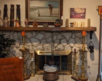 MCM Ottoman Empire Moorish Etched Copper Pot w/ Handle                                                                                                       
41" Floor Brass Candleholders                                                          Antique Turkish Brass Coffee Pots                                                        Ornate Canteen                                                                                            Vintage Postcards