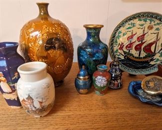 Mementos from the Middle East and Europe